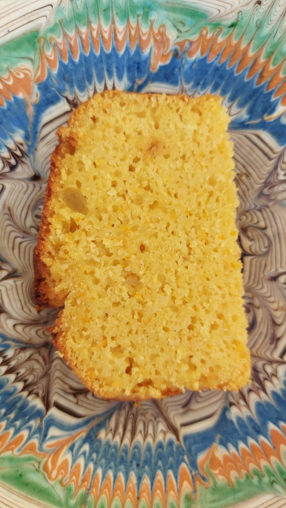 Catalan Tangerine Cake by letsforkandspoon.com View from Above